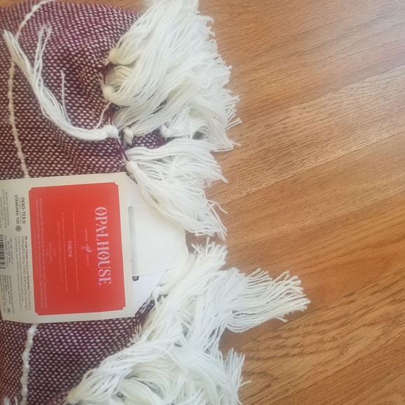 Woven Stripe Throw Blanket - Picture 6 of 6